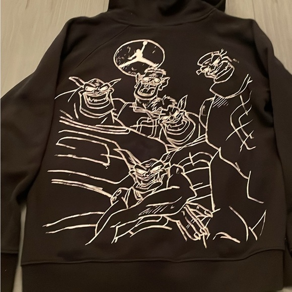 Jordan Black Full-Zip Hoodie - Picture 2 of 2